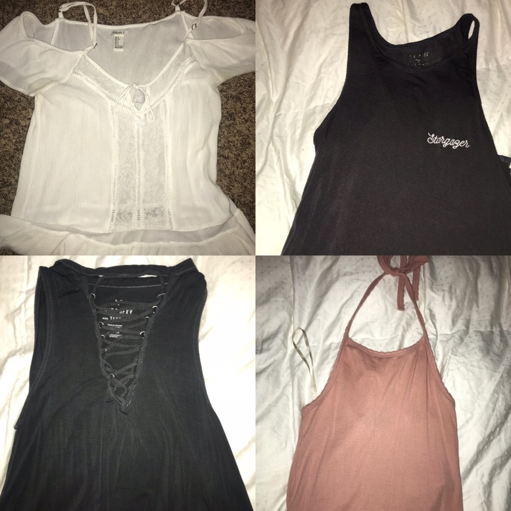 Tank top bundle! (Forever 21,American eagle,etc)